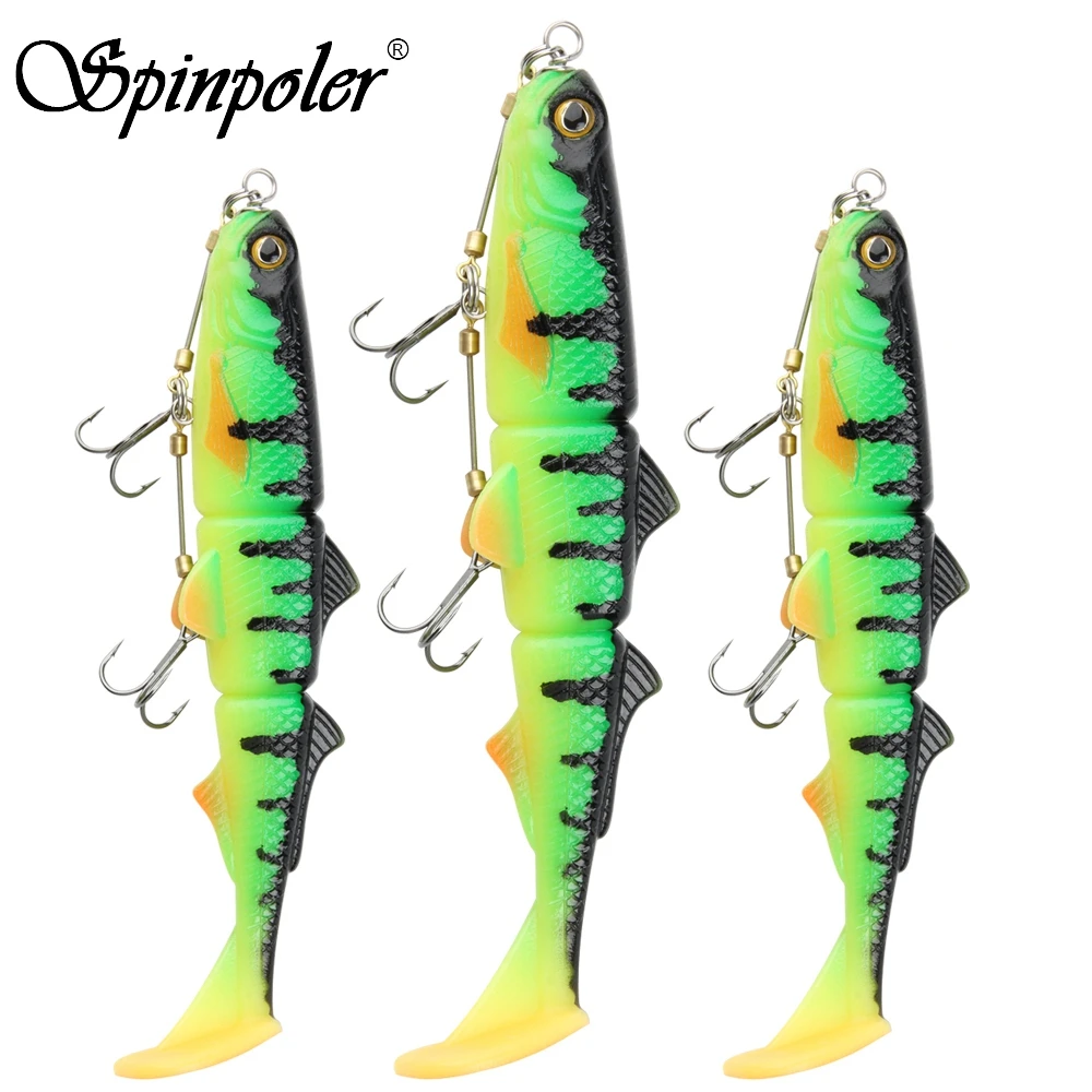 Fishing Lure Swimbait - Spinpoler Pike Stinger Rig Hook Systerm