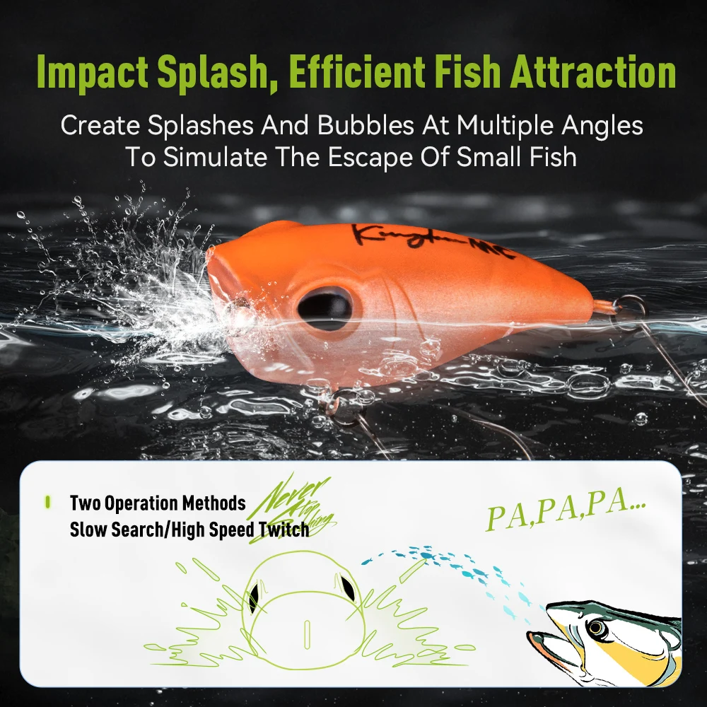 Kingdom Micro Expert Topwater  - огляд і ціна Fishing Lure Popper