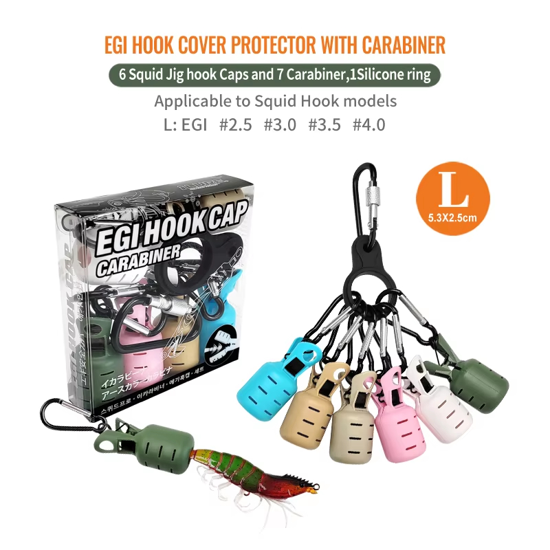 6pcs Colorful Squid Jig Hook C - огляд і ціна Fishing Lure Jig