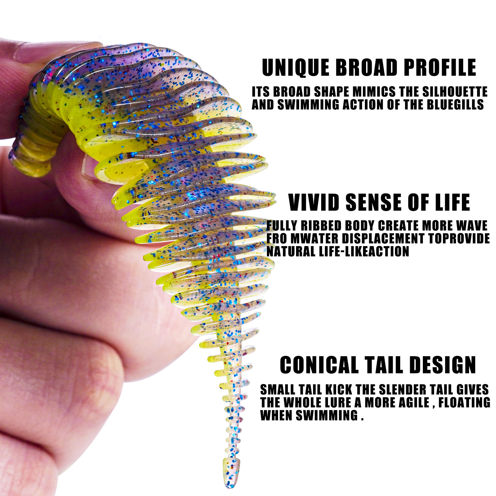SAMOLLA Worm Silicone Soft Lur - огляд і ціна Fishing Lure Soft Plastic