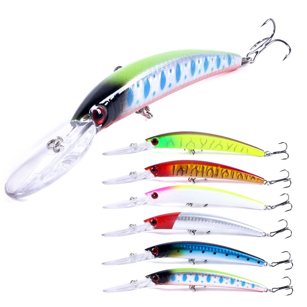 1PCS 15cm 15g  Deep Diving Jer - огляд і ціна Fishing Lure Swimbait