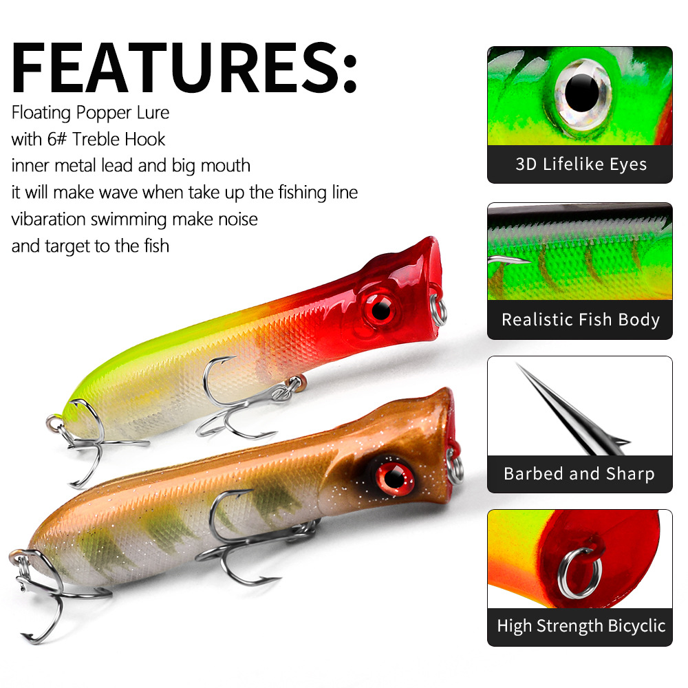 Premium Long Casting Popper fo - огляд і ціна Fishing Lure Popper