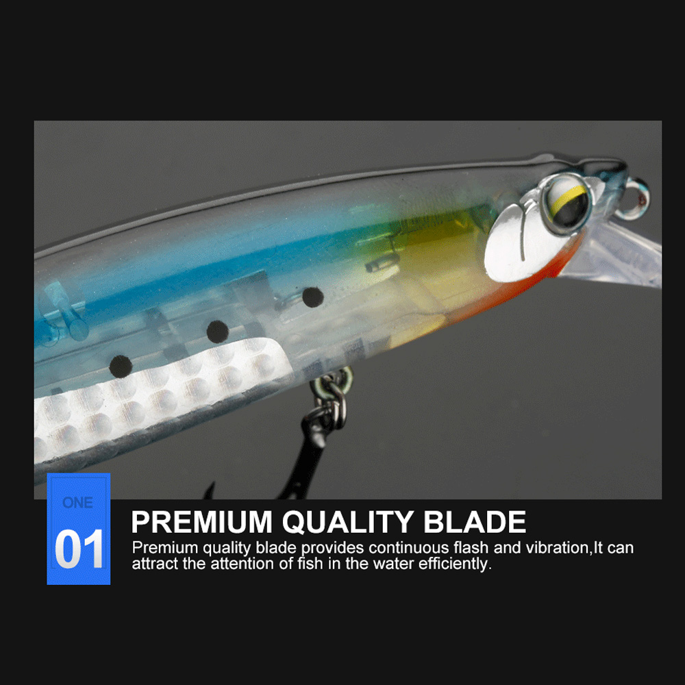 JOHNCOO Floating Minnow 130mm  - огляд і ціна Fishing Lure Blade Bait
