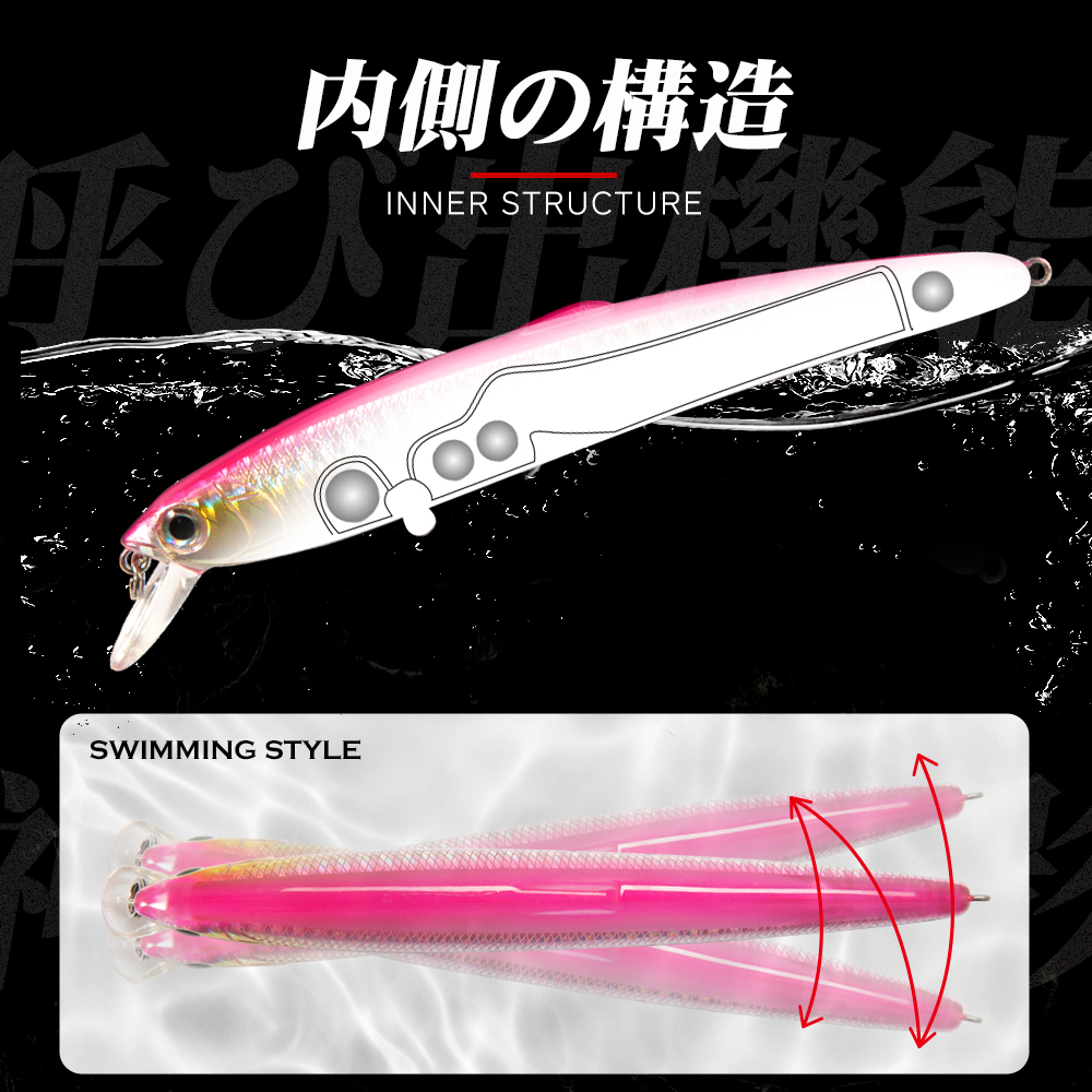 Hunthouse Saruna Minnow Jerkba - огляд і ціна Fishing Lure Topwater