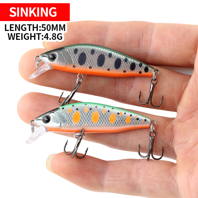 5cm4.8g Sinking Minnow Fishing - огляд і ціна Fishing Lure Jerkbait